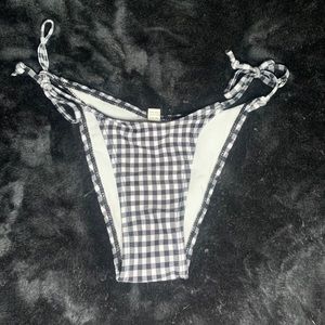 plaid bikini bottoms